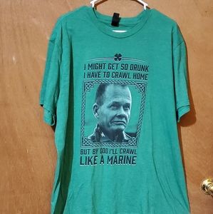 District Very Important Tee Marines Message Size 2XL